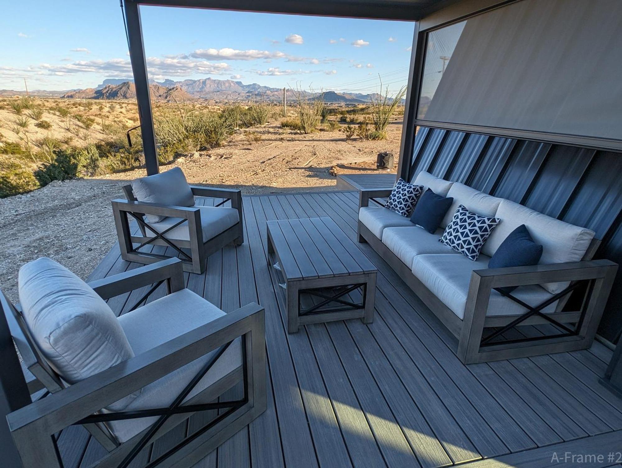 Willa Stardust Big Bend Luxury A-Frame#4 Great Views Terlingua Zewnętrze zdjęcie