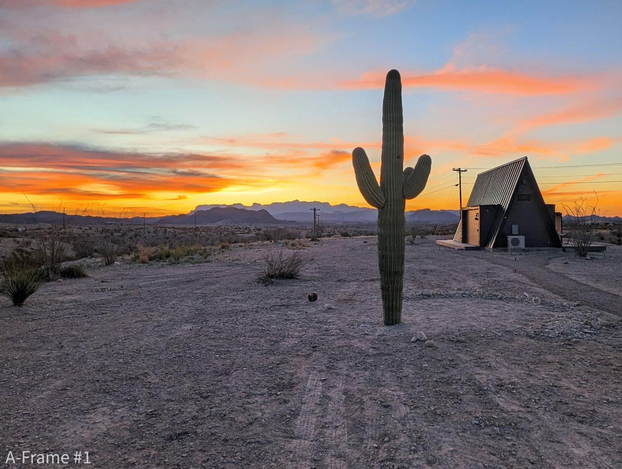 Willa Stardust Big Bend Luxury A-Frame#4 Great Views Terlingua Zewnętrze zdjęcie