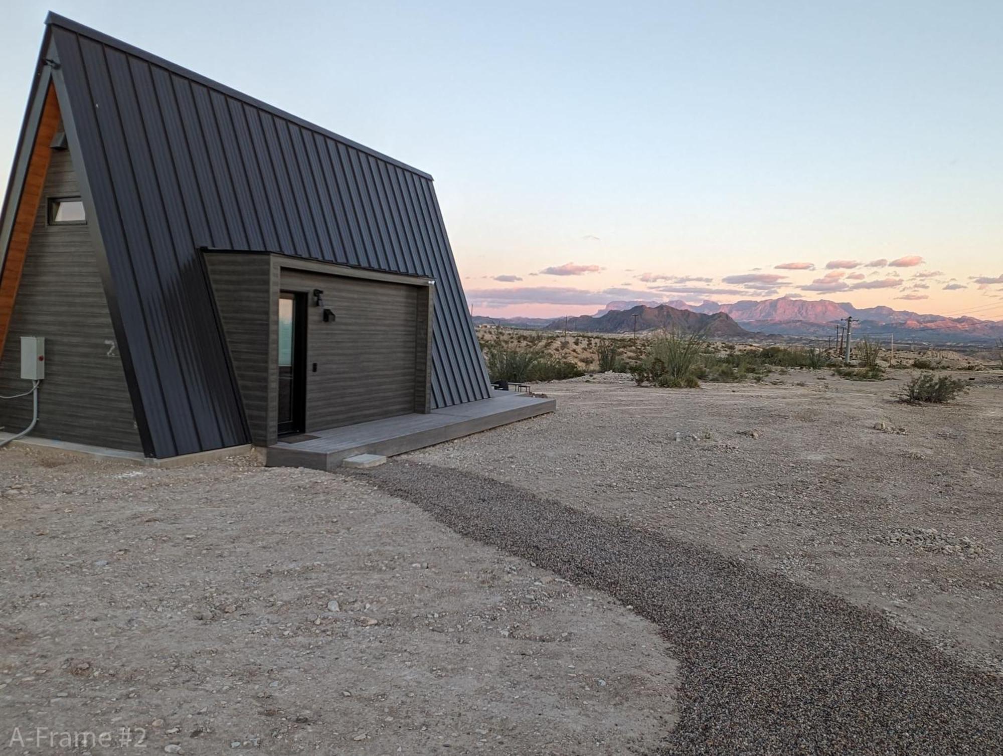 Willa Stardust Big Bend Luxury A-Frame#4 Great Views Terlingua Zewnętrze zdjęcie