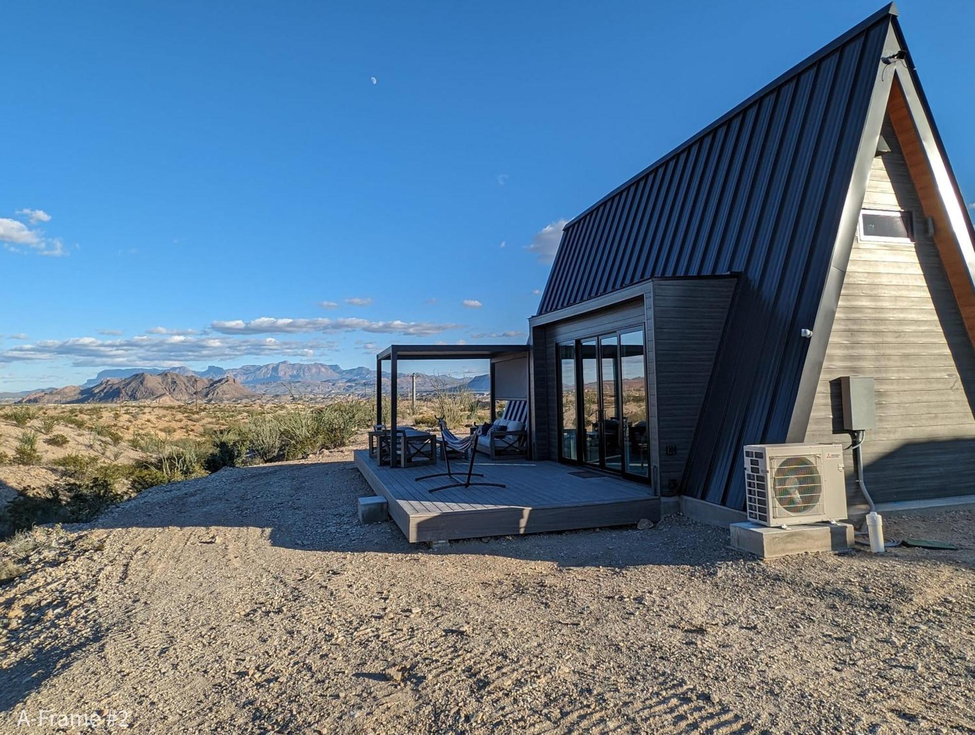 Willa Stardust Big Bend Luxury A-Frame#4 Great Views Terlingua Zewnętrze zdjęcie