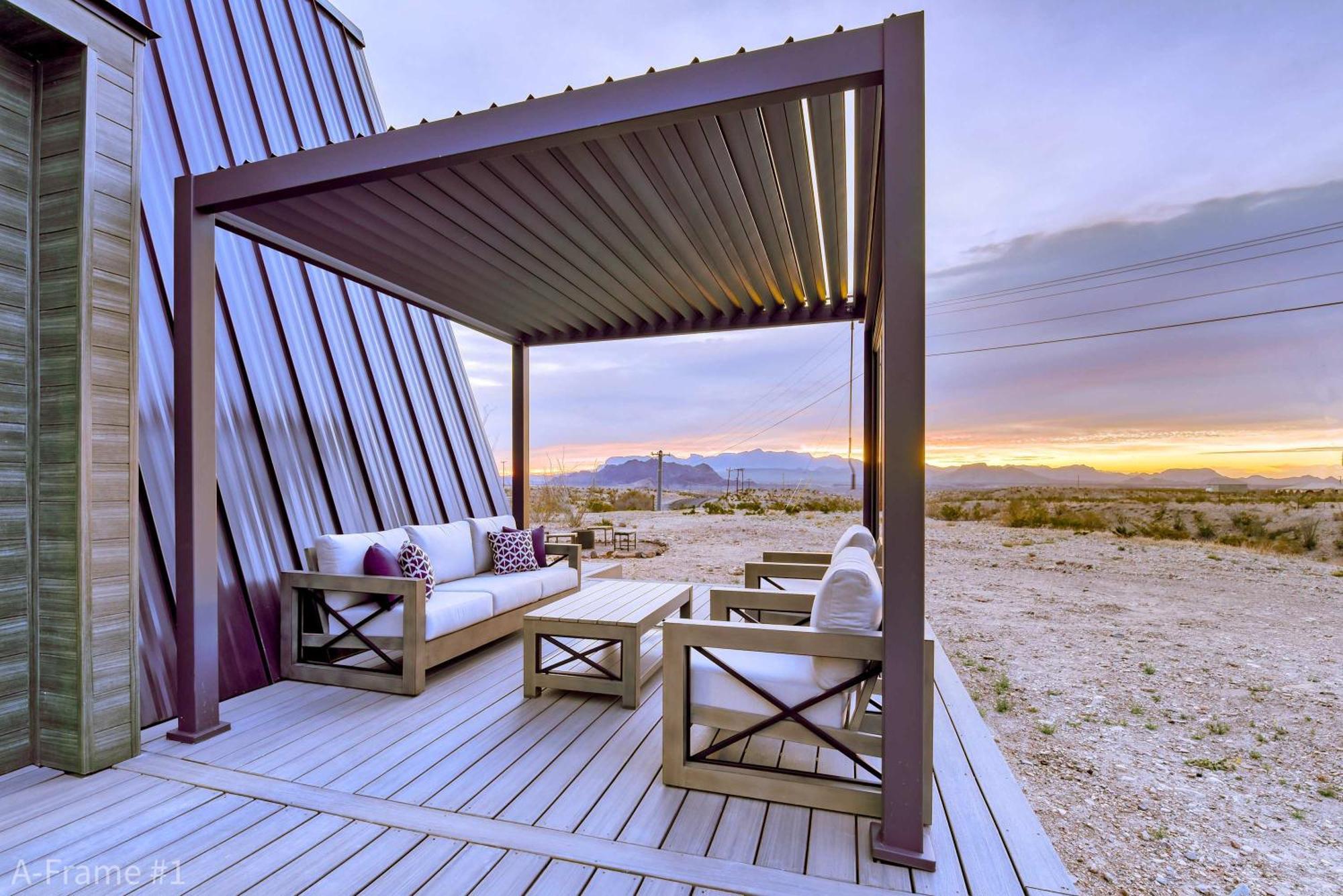 Willa Stardust Big Bend Luxury A-Frame#4 Great Views Terlingua Zewnętrze zdjęcie