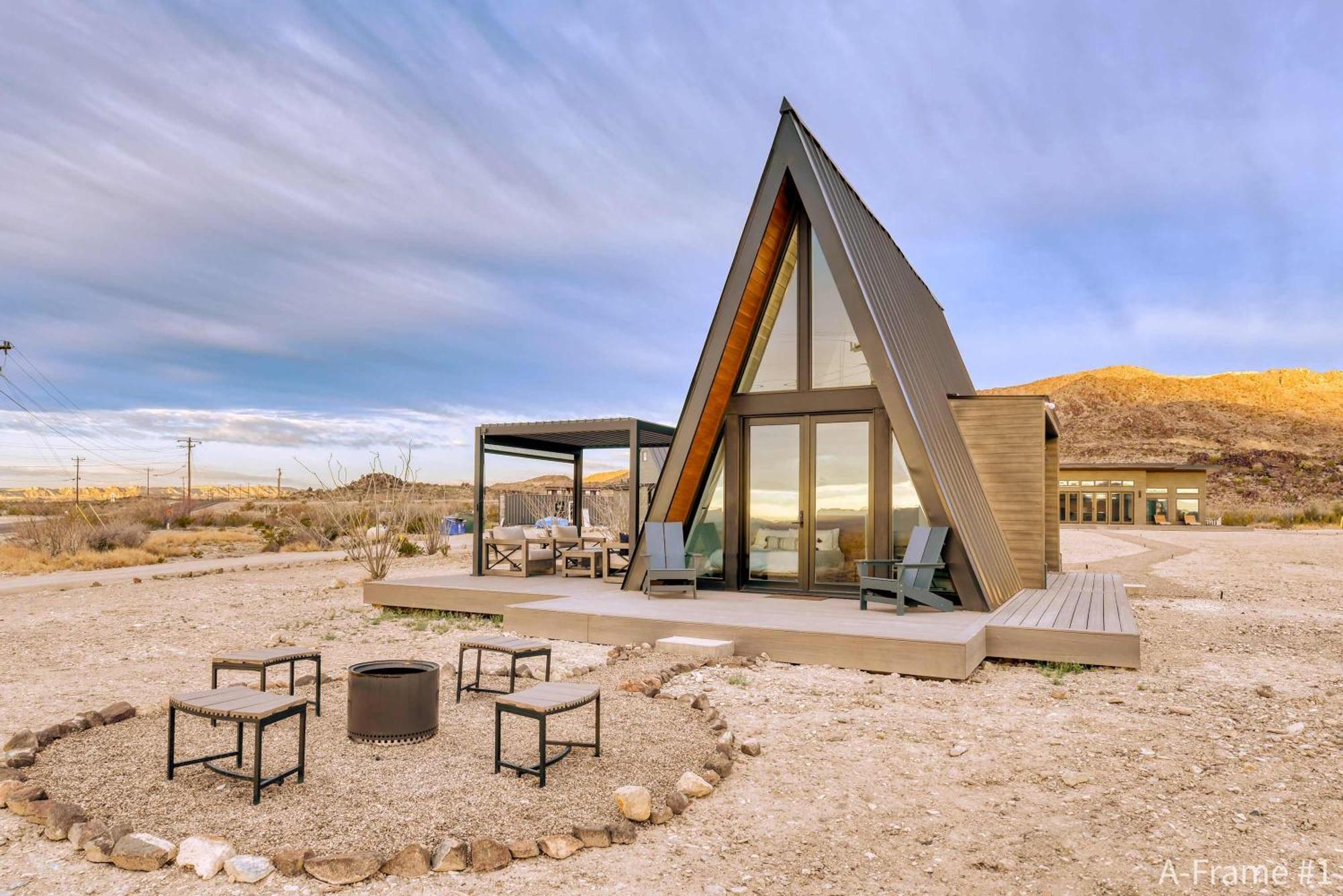 Willa Stardust Big Bend Luxury A-Frame#4 Great Views Terlingua Zewnętrze zdjęcie