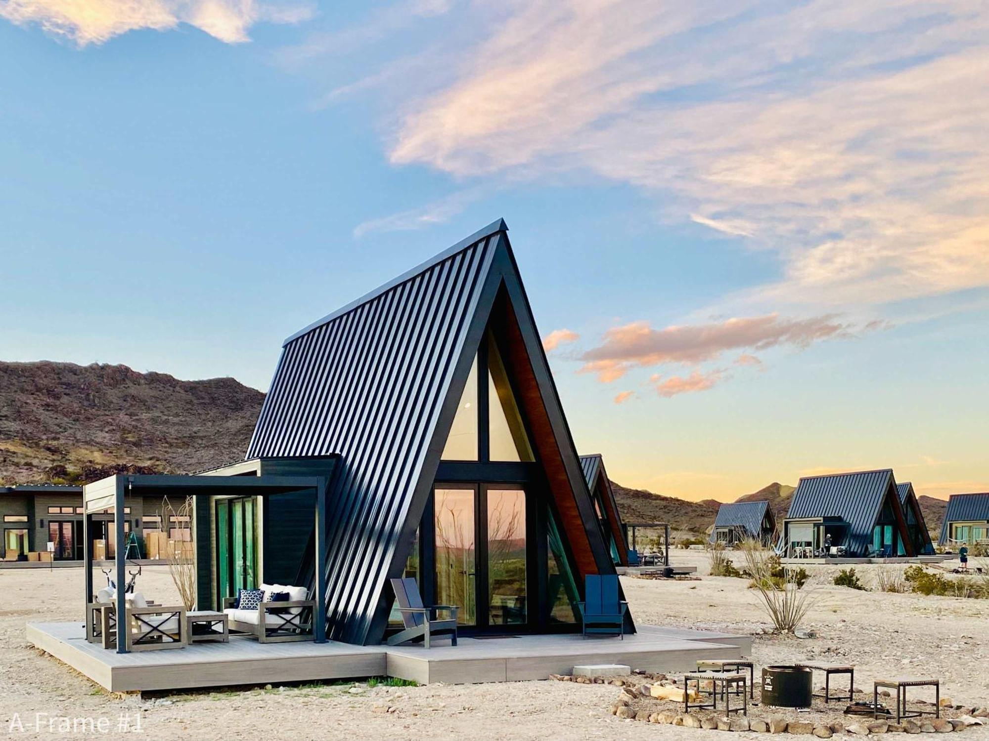 Willa Stardust Big Bend Luxury A-Frame#4 Great Views Terlingua Zewnętrze zdjęcie